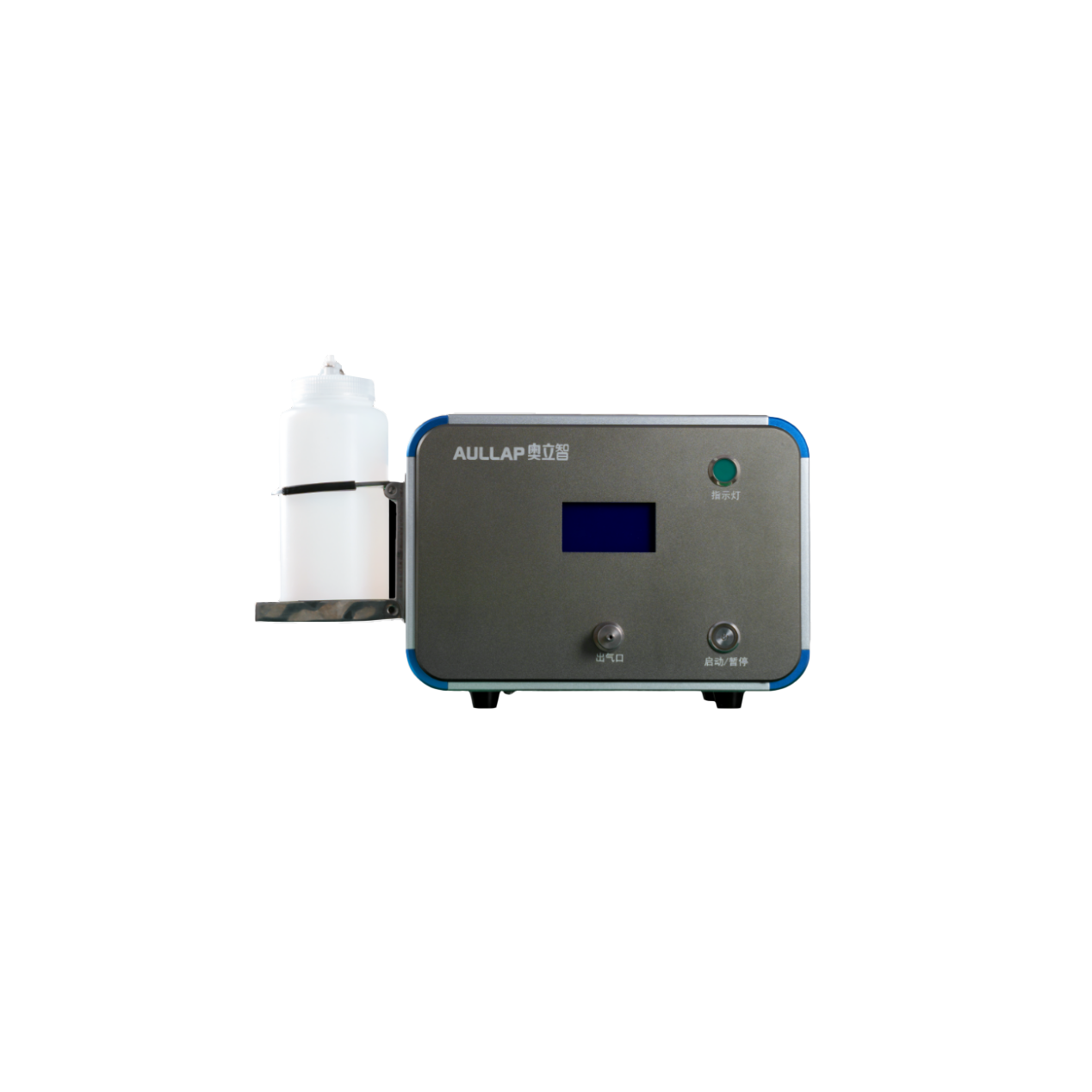 Aullap ALES08 endoscope drying machine, transparent front product view